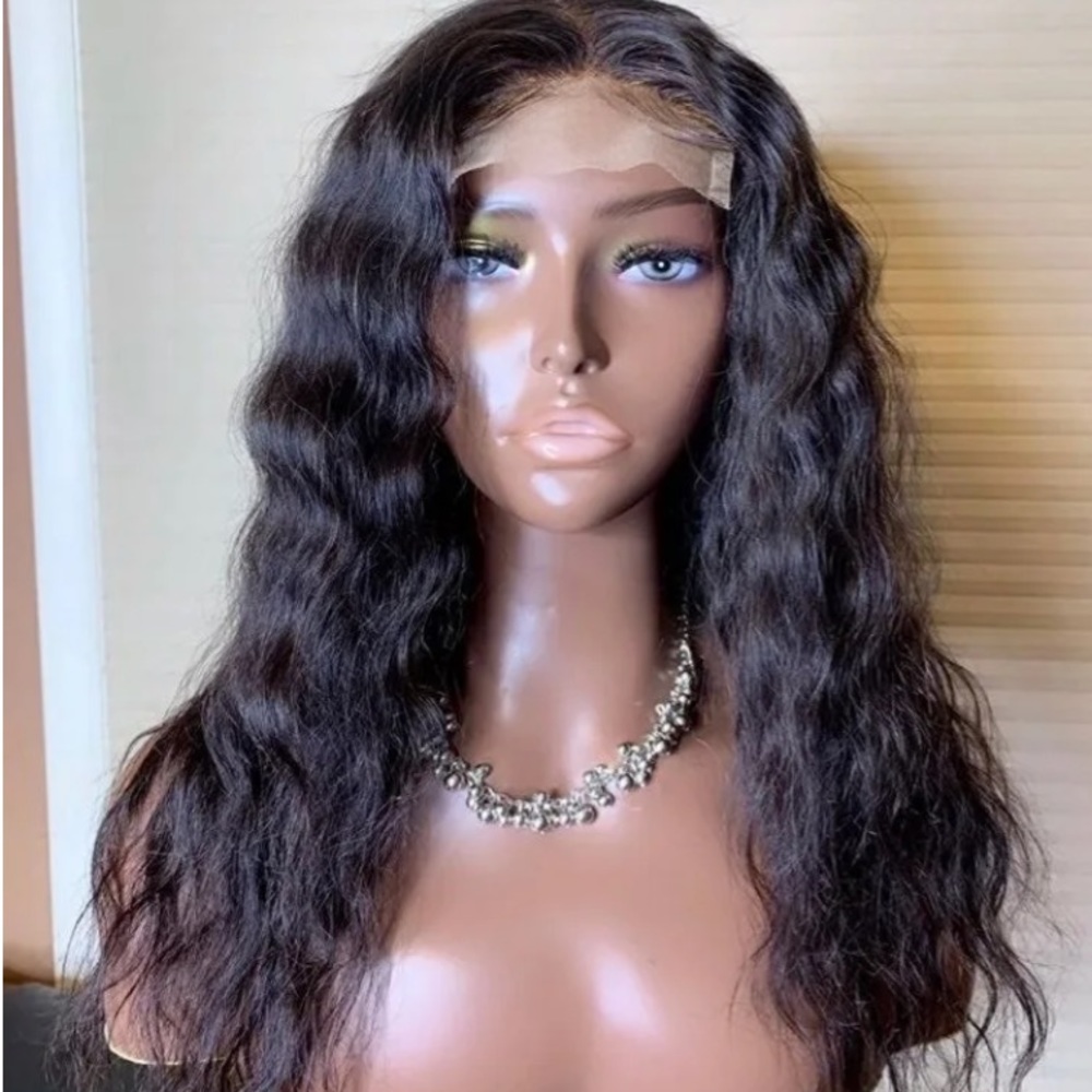 FREESHIP Luxury 18inch 100% Remy Lace Closure Wig